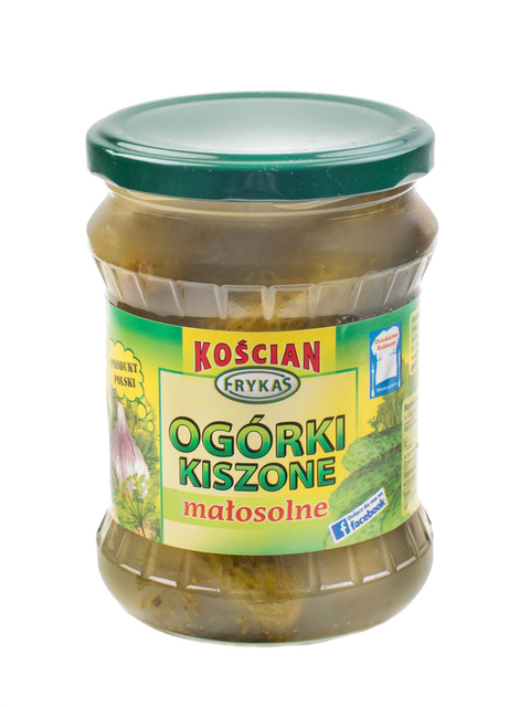 Ogórki kiszone małosolne